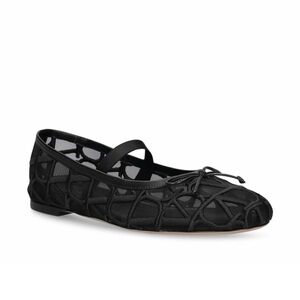Valentino Black Mesh Women's Flats